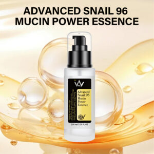 Vital-V Snail Mucin 96% Power Repairing Essence 3.38 fl.oz 100ml, Hydrating Serum for Face with Snail Secretion Filtrate for Dull Skin & Fine Lines, Korean Skin Care